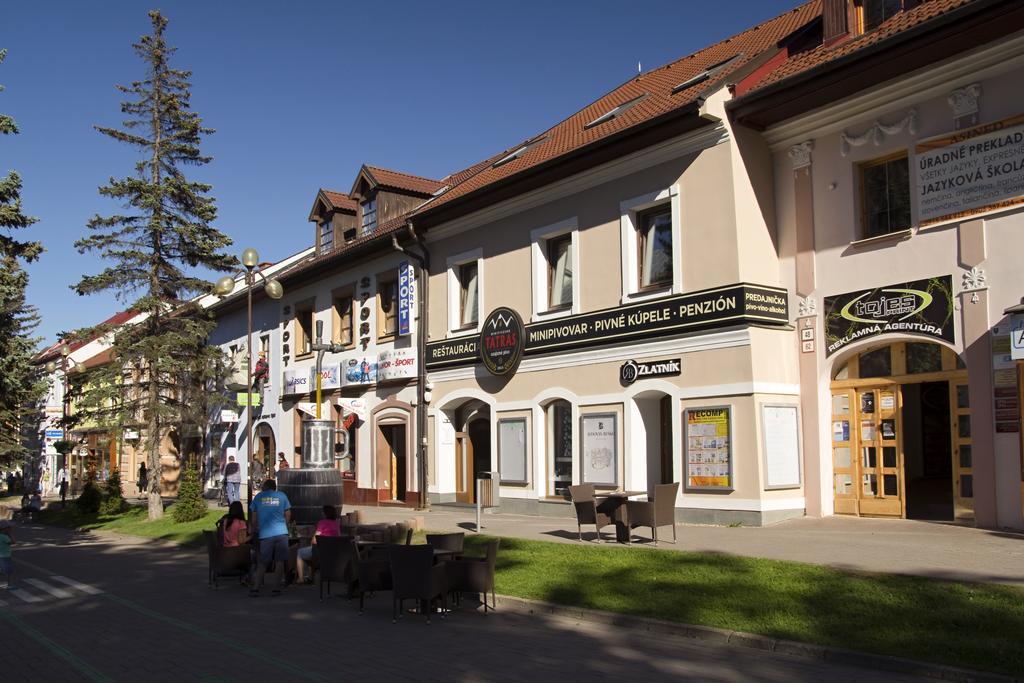 Penzion Minipivovar Tatras โปปรัด ภายนอก รูปภาพ